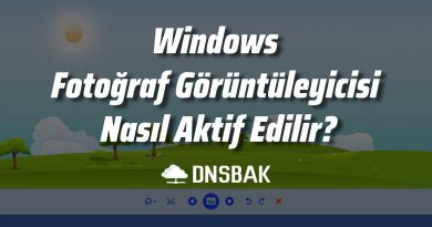 Windows Fotoğraf Görüntüleyicisi
